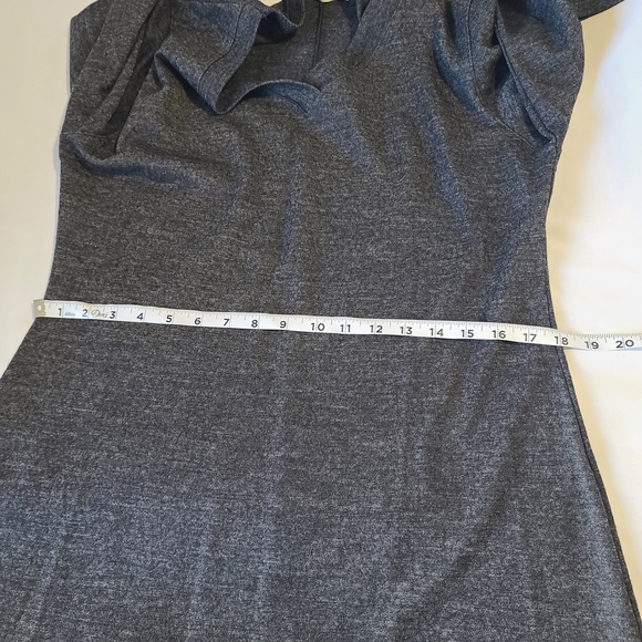 Tweeds Charcoal Long Sleeve Dress - Picture 12 of 16